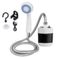 ✨Portable Outdoor Electric Shower Set - Handheld Camp Shower for Travel, Hiking & Gardening
