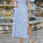👗Summer Sale 50% OFF🌹Women's Elegant Floral Off-Shoulder Dress