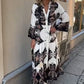 🌸Women's Elegant Printed Loose Flowy Dress