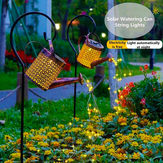 ✨🌱2026 Hot Sale 60%OFF — Solar Waterfall Lights✨