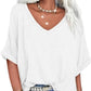 Women's Casual Loose V-Neck Top | Relaxed & Chic Style