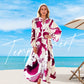 🔥Summer Cool Deal 50% OFF!!💃Women’s Floral V-Neck Maxi DressWomen’s Floral V-Neck Maxi Dress