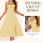 💕HOT SALE 49% OFF💕Frenchy Style All Over Print Ruched Women Lace Up Dress🌸