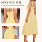 💕HOT SALE 49% OFF💕Frenchy Style All Over Print Ruched Women Lace Up Dress🌸