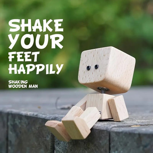 🎁Last Day 50% OFF🔥Charming Little Wooden Figure That Sways