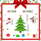 Christmas 3D Cartoon Magnetic Sticker