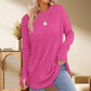 ⏰Hot Sale-Womens Long Sleeve Thumb Hole Shirts Tunic Tops to Wear with Leggings