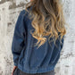 Women's Casual Lapel Hooded Jacket with Zipper
