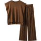 ⏰Hot Sale - WOMENS TWO PIECE HIGH WAISTED PANTS LOUNGE SET