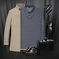 Men's Faux Two-Piece Long Sleeve Top