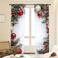 🎅Xmas Sale - 50% OFF🎄Christmas Window Curtains 2-Piece Set for Home Decor