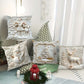 Elegant Christmas Decorative Pillow Covers (4-Piece Set) for Cozy Holiday Vibes!