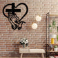 🎅🏻Christmas Sale🎁Elegant Christian Heart & Cross Wall Art