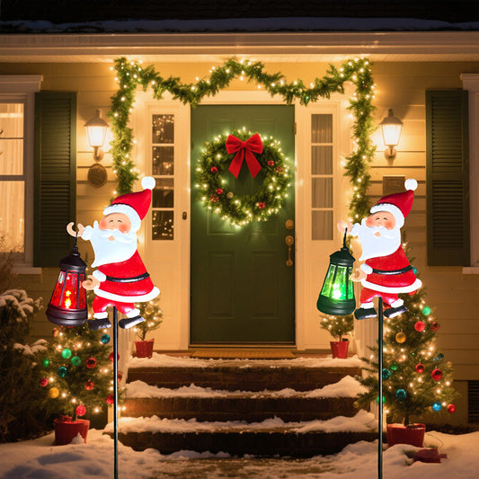 🎅Christmas Solar Kettle Light & Lantern Garden Decor Collection