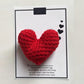💖Pocket Hug, Crocheted Heart, Small Gift, Handmade✨