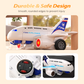 2-in-1 Electric Transforming Airplane Robot Toys
