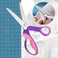 🔥 HALF PRICE — 2026 TOP PICK! 🧵 Pinking Shears – Ergonomic Cushioned Handles, Anti-Rust Steel ✂️ Neat Zigzag Edges, Fray-Free Finish 💕 Great for Sewing, Quilting, Scrapbooking & DIY Projects 🎨