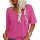 🌸LAST DAY SPECIAL PRICE!!🌸Women's Casual V-Neck Short Sleeve T-Shirt