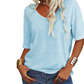🌸LAST DAY SPECIAL PRICE!!🌸Women's Casual V-Neck Short Sleeve T-Shirt