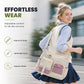 👜 HALF PRICE — TODAY ONLY! ✨ Large Capacity Multi-Pocket Canvas Tote Bag – Retro Style, Roomy & Organized 🎒 Laptop-Friendly, Lightweight & Comfortable 🏫 Perfect for School, Commuting & Shopping 🛍️