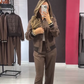 Women's Casual Jacket and Pants Set