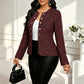 Women's Vintage Slim-Fit Tweed Jacket