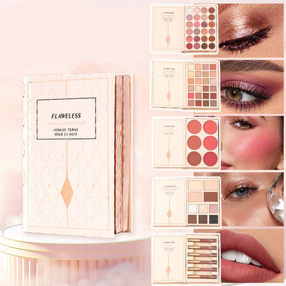 ⚡ LAST DAY SALE & Buy 2 Disscount 5% 💐 Cosmetic Makeup Book – All-in-One Palette, 48 Colors 🎨 Blush, Highlighter & Lip Gloss Included 💖 Ideal Christmas Gift for Her — Everyday & Party Looks 🎄