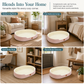 🔥Limited time offer💤 Detachable Oval Pet Bed – Cozy, Moisture-Proof, Scratch Resistant ✨