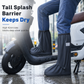 🌧️ 50% OFF NOW! ✨ Waterproof High-Top Rain Shoe Covers 🛡️ 42cm Tall Splash Guard 🚦 Anti-Slip Tire Tread 💡 Reflective Strip 🚲 Seamless Heat Bonding for Commuting, Cycling & Outdoor Use