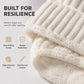 🔥50% OFF NOW❄️Women's 3-in-1 Knitted Balaclava🧶Plush Lined Beanie Scarf Mask💨Windproof Thermal Hood🥽For Skiing Cycling & Daily Commute
