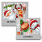 🎄50% OFF NOW!❄️Christmas PVC Static Window Clings✨Glue-Free & Reusable🎅Double-Sided Printed🎁Festive Decor for Window, Mirror & Smooth Surfaces