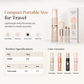 💄50% OFF NOW!✈️Portable Retractable Makeup Brush Set✨5/6 In 1 Design💖Powder Blush & Silicone Lip Brush🎒Compact Travel Makeup Tools