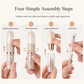 💄50% OFF NOW!✈️Portable Retractable Makeup Brush Set✨5/6 In 1 Design💖Powder Blush & Silicone Lip Brush🎒Compact Travel Makeup Tools